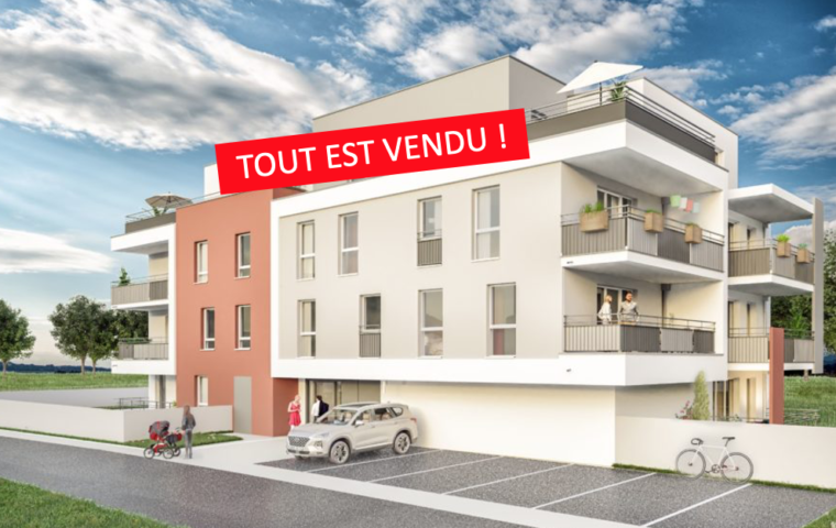 Les Coteaux du soleil – Appartements T2 ou T3 neufs à vendre à Amnéville