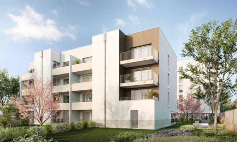 Résidence Clématis – 15 appartements T2 ou T3 neufs avec parking – à vendre à Nancy