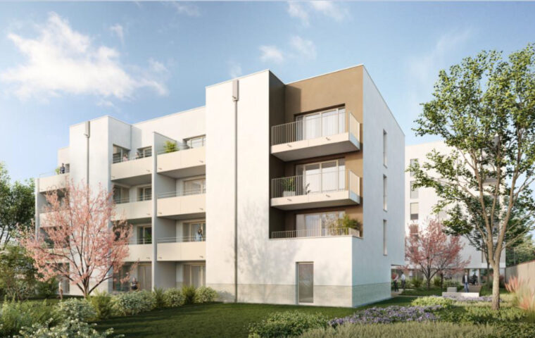 Résidence Clématis – 15 appartements T2 ou T3 neufs avec parking – à vendre à Nancy