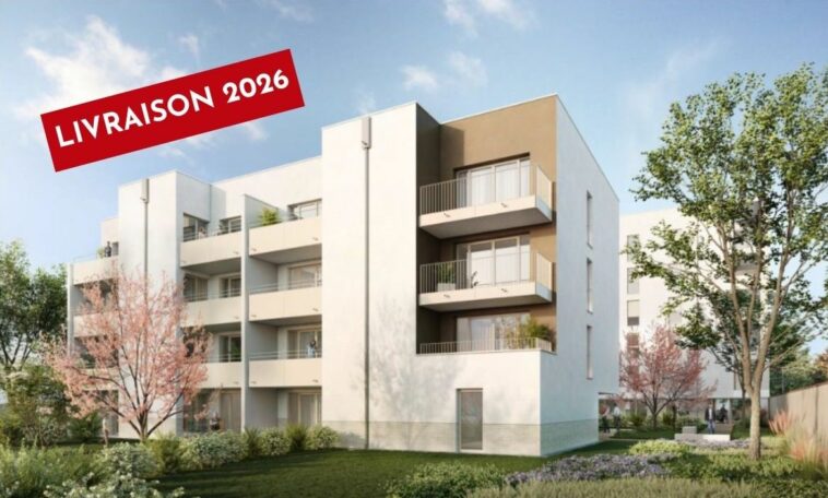 Résidence Clématis – 15 appartements T2 ou T3 neufs avec parking – à vendre à Nancy