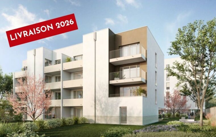 Résidence Clématis – 15 appartements T2 ou T3 neufs avec parking – à vendre à Nancy